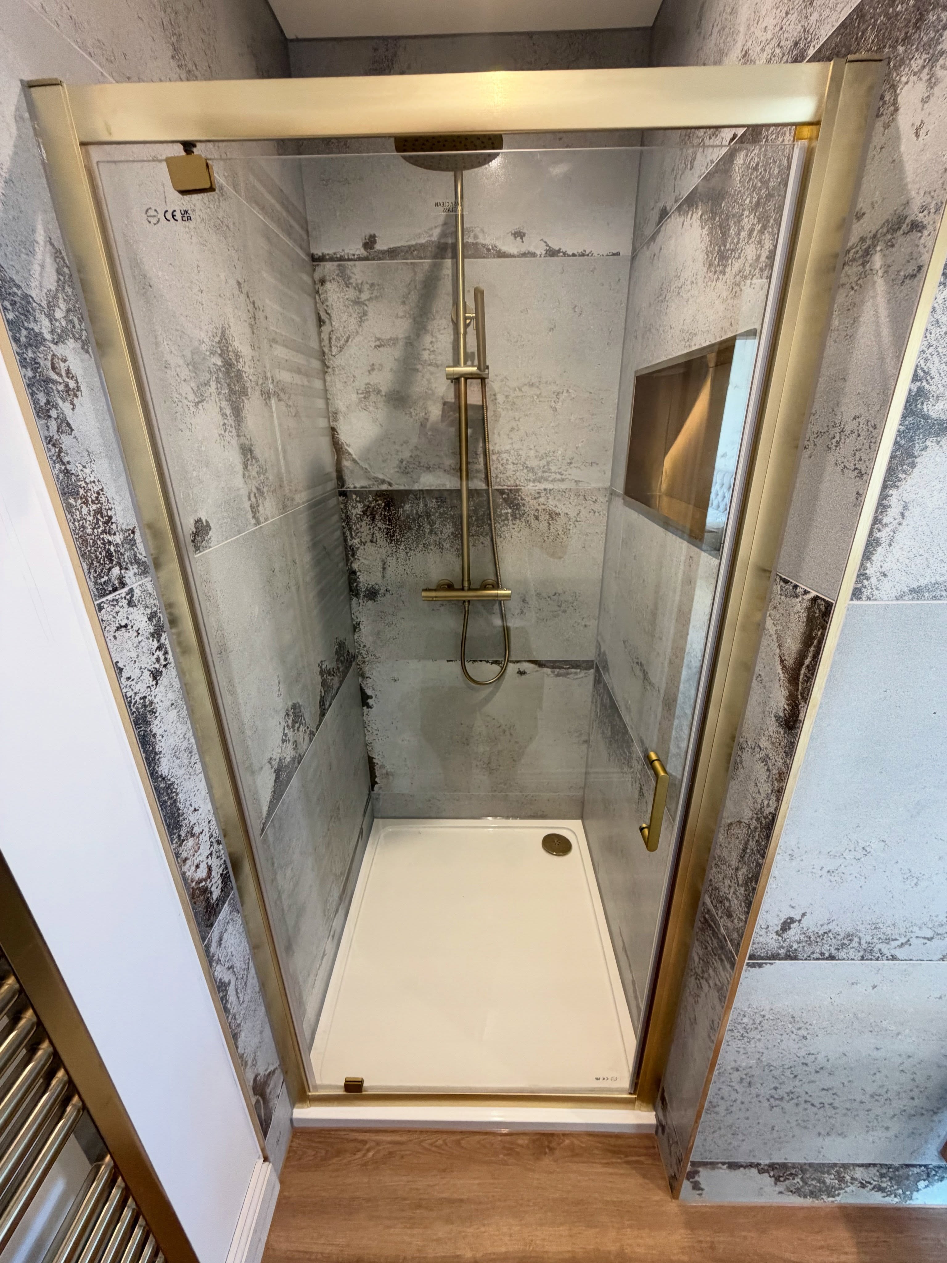 Bathroom silicone joint
