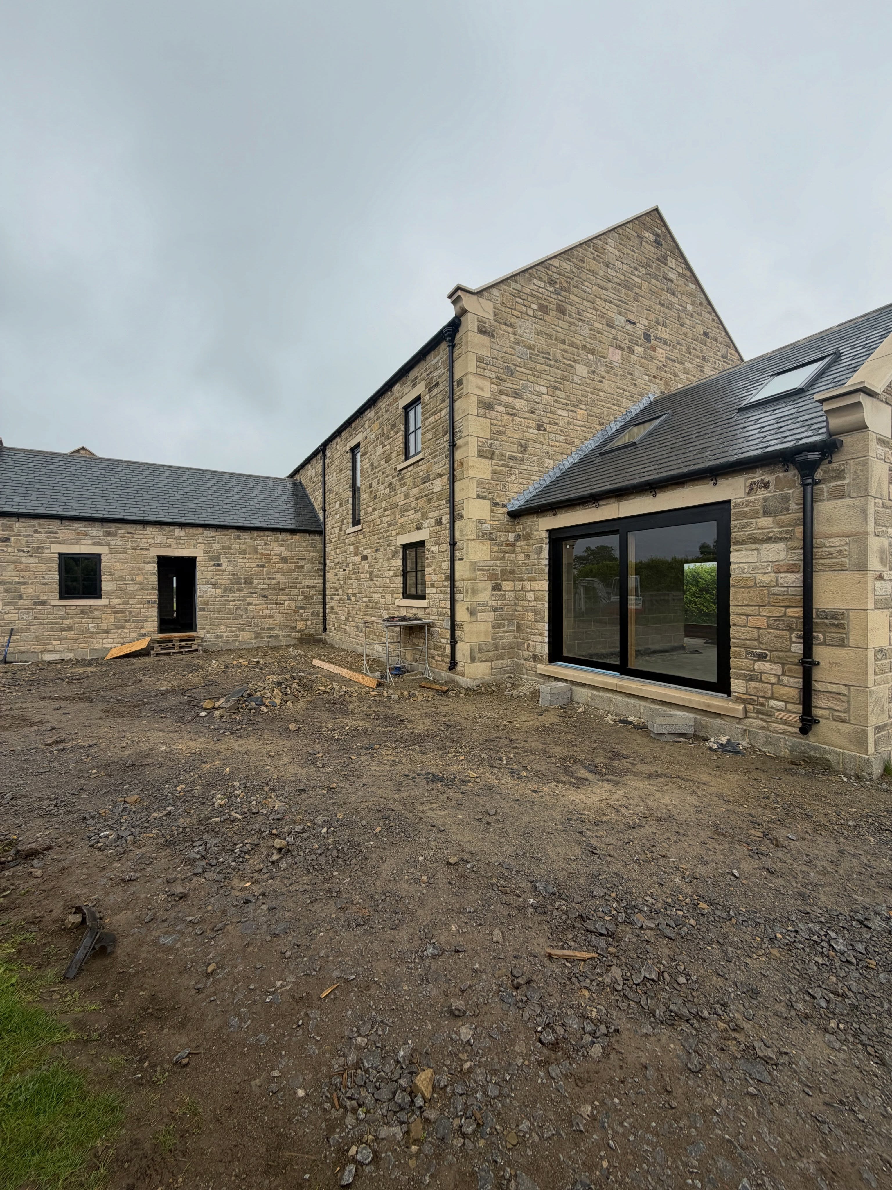 External mastic — weatherproofing