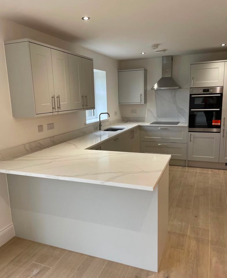 Kitchen sealant — finished